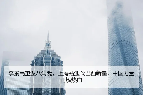 李景亮重返八角笼，上海站迎战巴西新星，中国力量再燃热血